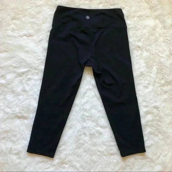 Athleta Chaturanga Capri  Crop Leggings Black Small - Picture 10 of 15